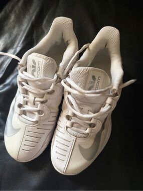 Nike Women’s White and Light Gray Athletic Sneakers